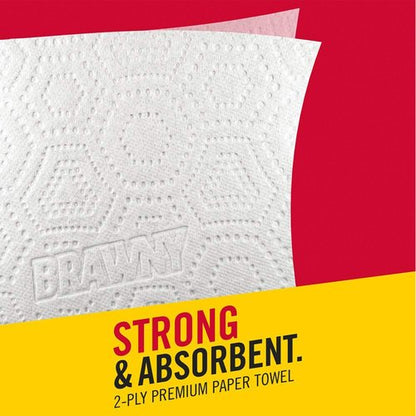 Brawny® Pick-A-Size® Paper Towels, 1 Mega Roll = 4 Regular Rolls