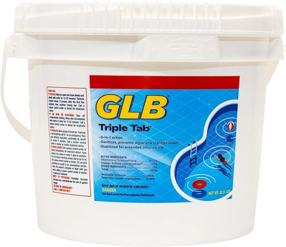Advtis Triple Tab Chlorinating Tablets - 22.5 lbs for Effective Pool Sanitation