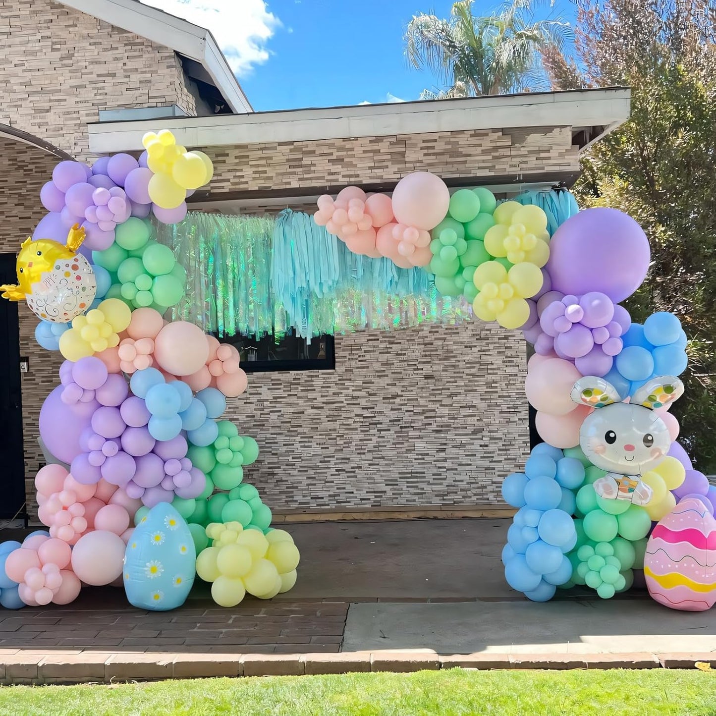 Pastel Balloons | 110pcs 12-Inch Rainbow Balloons for Birthday, Wedding & Baby Shower Decor
