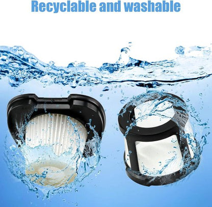 Bissell Handheld Vacuum Filter - 3 Pack Replacement for Pet Hair Eraser | Includes Cleaning Brush