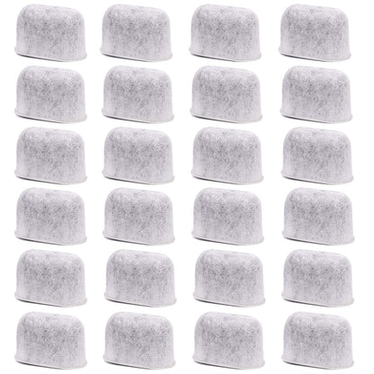 24 pack Charcoal Filters Compatible with Cuisinart Coffee Maker Filter Replacement for all Cuisinart Coffee Water Filter - Hiwater