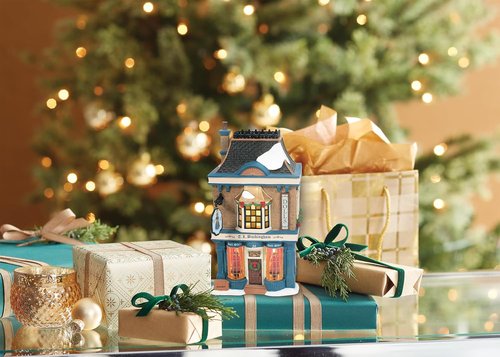 Department 56 Dickens Village T.L. Buckingham Doll Shop - Lit Building, 7.24 Inch, Multicolor