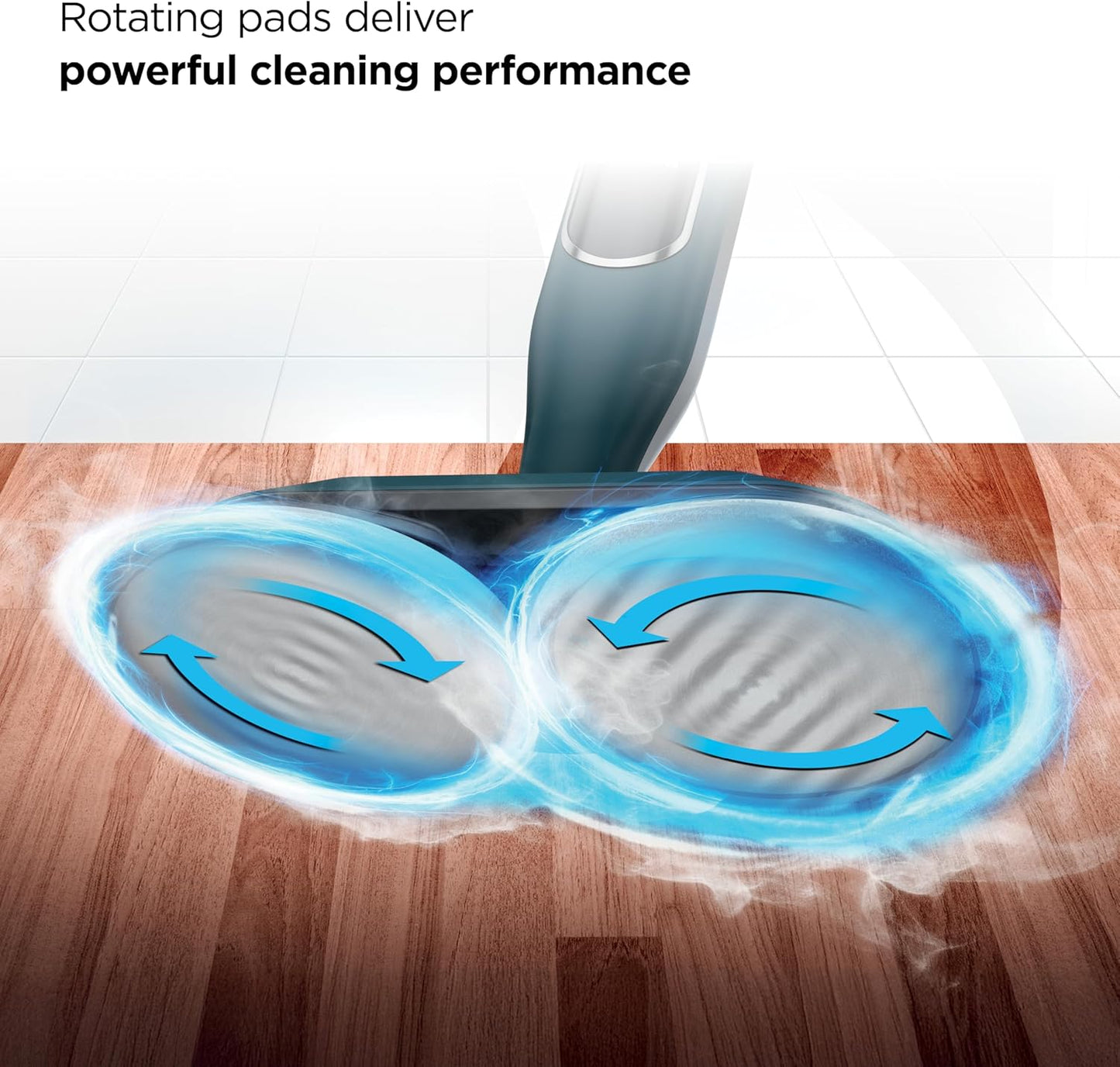 Shark Steam & Scrub Hard Floor Steam Mop - All-in-One Sanitizing with 2 Steam Modes & XL Water Tank | Teal S8002BRN