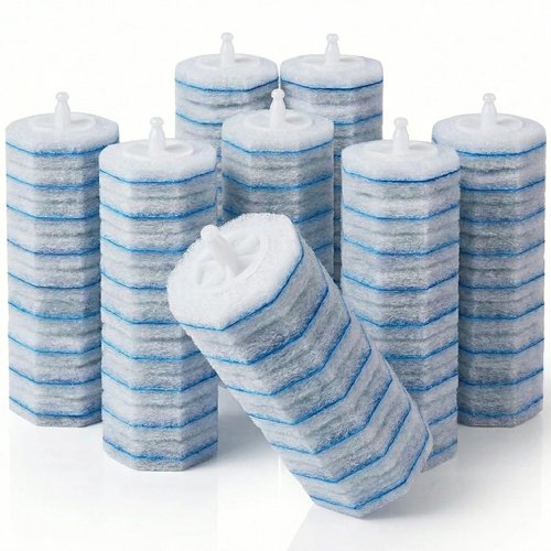 60 Count Toilet Wand Refills for Clorox Toilet Brush, Disposable Heads for Deep Cleaning, Instant Foam