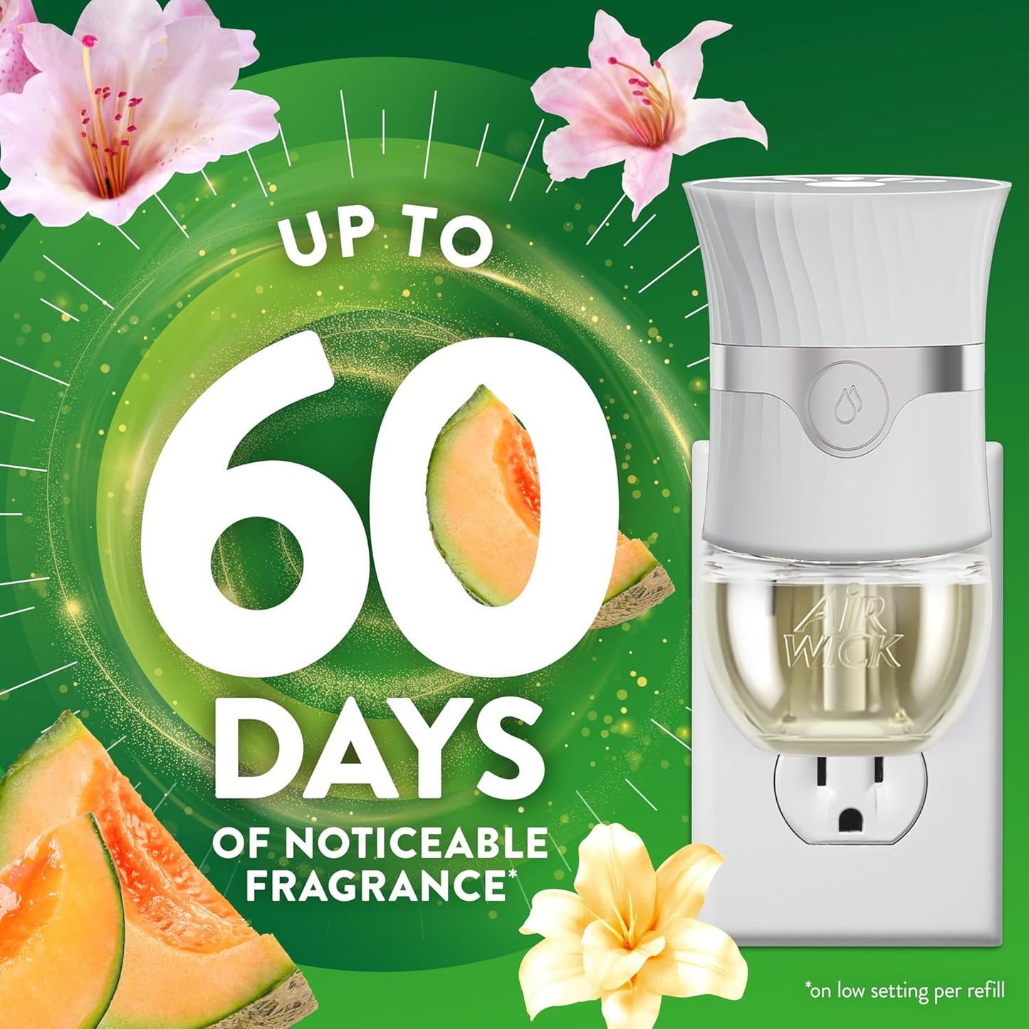 Air Wick Scented Oil Refill - Summer Delights | Eco-Friendly Air Freshener, 10ct