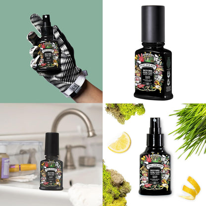 Poo-Pourri Toilet Spray Set - 5 Pack of 2 oz Bottles in Peaches & Cream, Berry & Bright, Balsam Bum