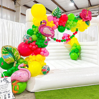 YAOWKY Green Balloons - 100PCS Latex Balloon Garland Kit | 5-18 Inches for Birthday, Wedding & Graduation Decor