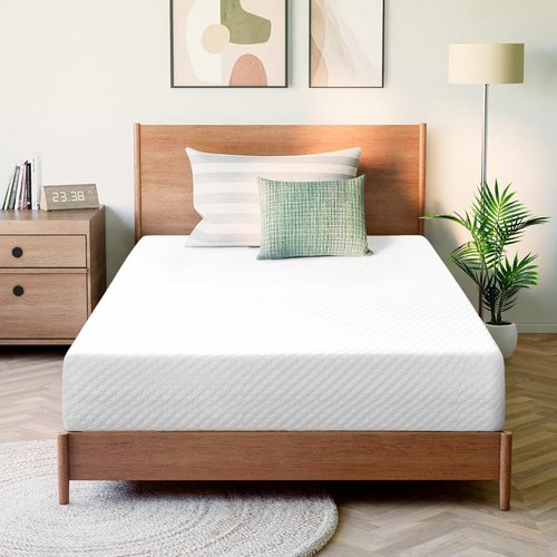 GAESTE Twin Cooling Gel Memory Foam Mattress - Medium Firm Pressure Relief | CertiPUR-US Certified, 5 Inch