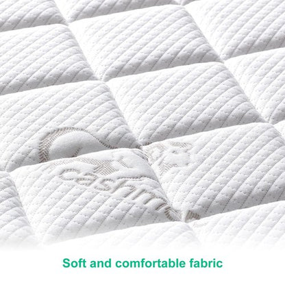 Letmxiu Premium Crib & Toddler Mattress,100% Knitted Fabric, Premium Fleece Surface-Hypoallergenic, 5" Thick Firm Soft Crib Mattress, Non-Toxic - Fits Standard Cribs & Toddler Beds