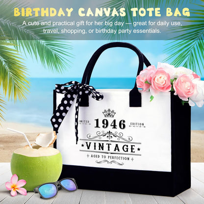 Skiennix 80th Birthday Gifts for Women - Unique & Meaningful 1946 Gift Ideas for Mom