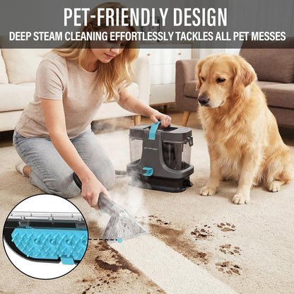 Starrybot Portable Carpet Cleaner - Powerful Deep Cleaning Machine for Home Use