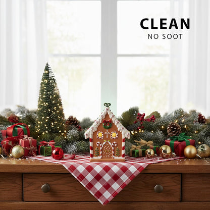 Scentsationals Wax Melt Warmer - Holiday Collection Candy House | Perfect for Fragrance Cubes & Tarts