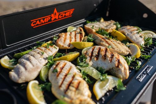 Camp Chef Cast Iron Griddle - 16 x 24 Inch Non-Stick Grill & Griddle for Perfect Cooking