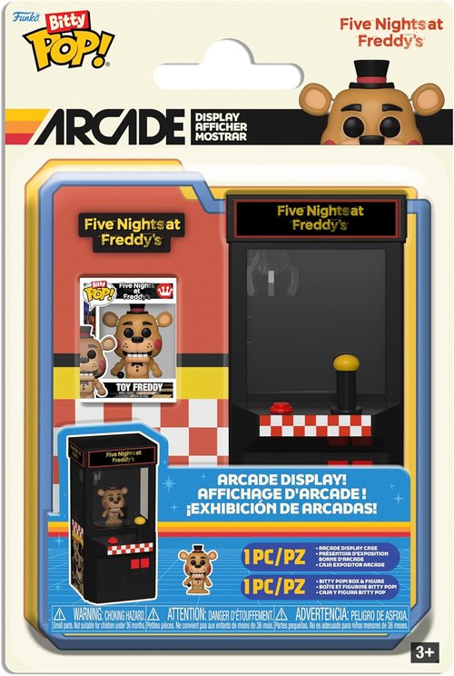Funko Pop Bitty Arcade | Five Nights At Freddy's Collectible Vinyl Figure - Perfect Gift for Gamers & Collectors