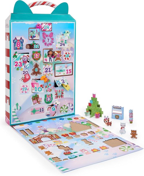 Gabby’s Dollhouse Advent Calendar 2023 - 24 Surprise Toys, Figures & Accessories for Kids Ages 3+