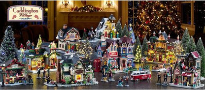 Lemax Christmas Village Santa's List Toy Shop - Battery-Operated LED Decoration | Festive Holiday Display