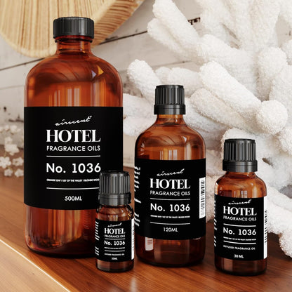 AirScent Hotel Diffuser Oil No. 1036 | Premium Las Vegas Venetian-Inspired Fragrance - 10 mL Glass Bottle for Ultrasonic Diffusers