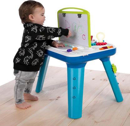 Baby Einstein Curiosity Table - Montessori Activity Play Station for 12 Months & Up | Interactive Floor Toy