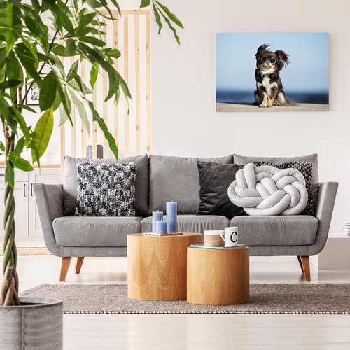 Custom Canvas Prints - Personalized Wall Art for Bedroom & Living Room | 6x8 Inch Photo Decor