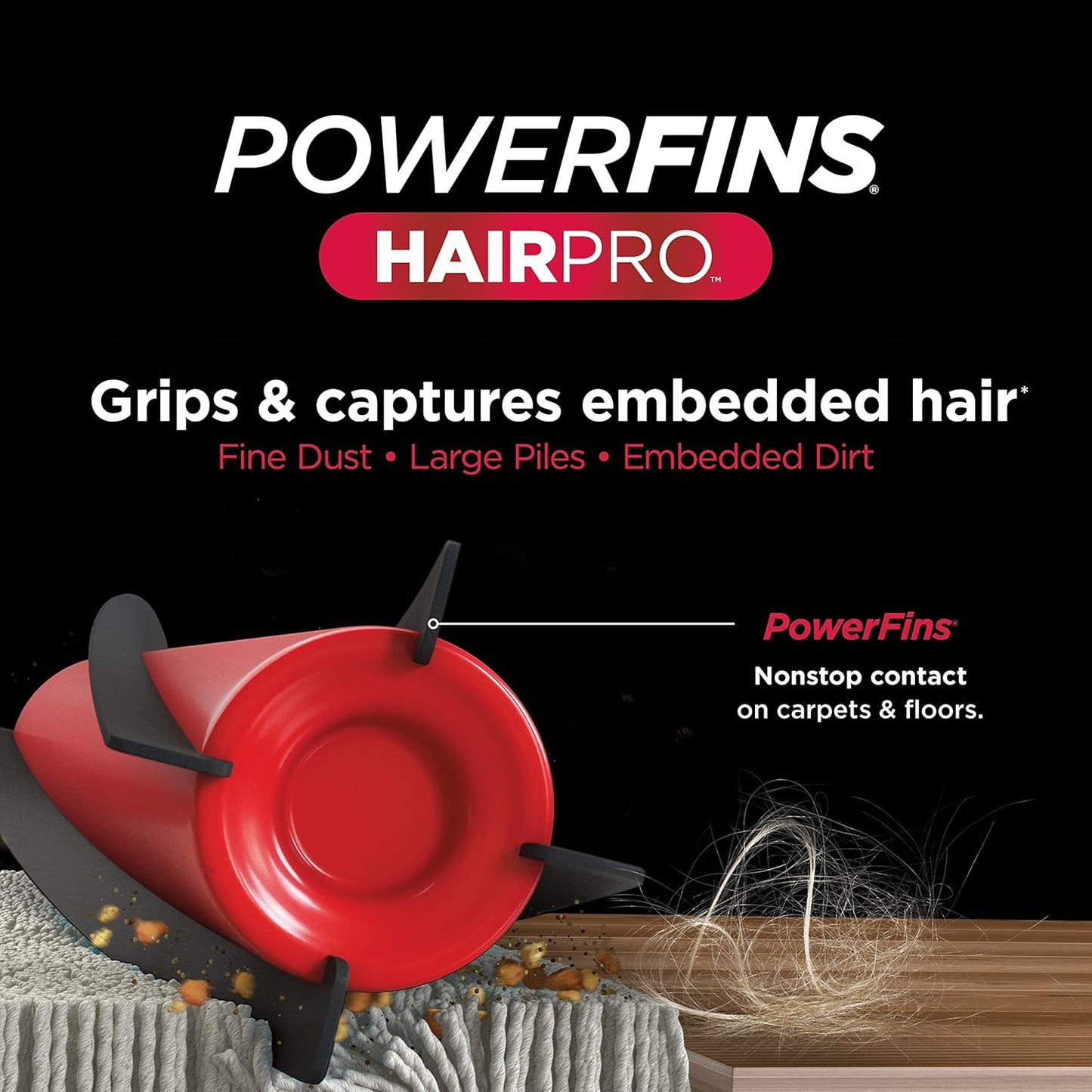 Shark HZ702 Ultralight PetPro Corded Stick Vacuum - PowerFins HairPro & Odor Neutralizer | Wine Purple