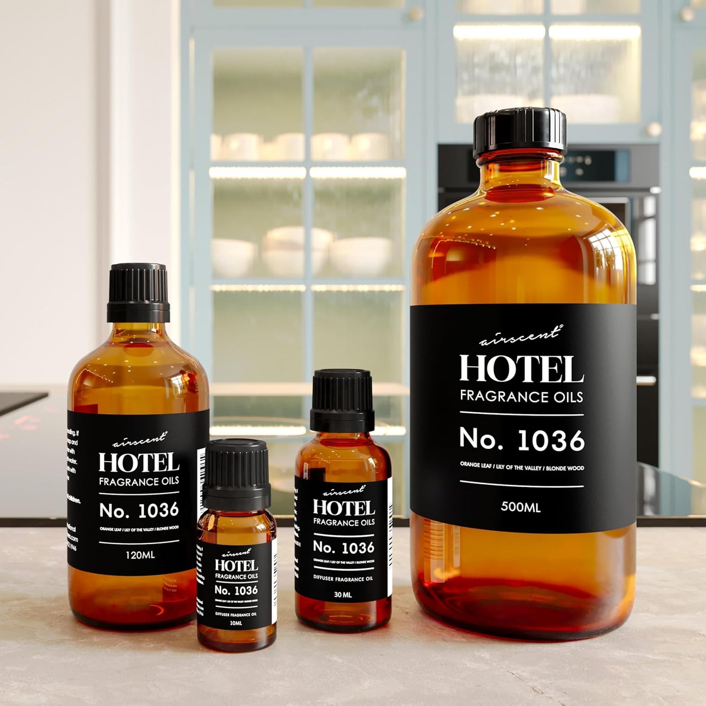 AirScent Hotel Diffuser Oil No. 1036 | Premium Las Vegas Venetian-Inspired Fragrance - 10 mL Glass Bottle for Ultrasonic Diffusers