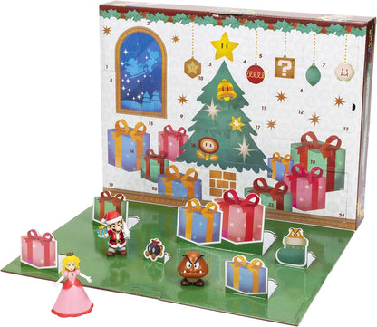 Super Mario Advent Calendar - Limited Christmas Edition with Exclusive Santa & Snowman Mario | Festive Fun