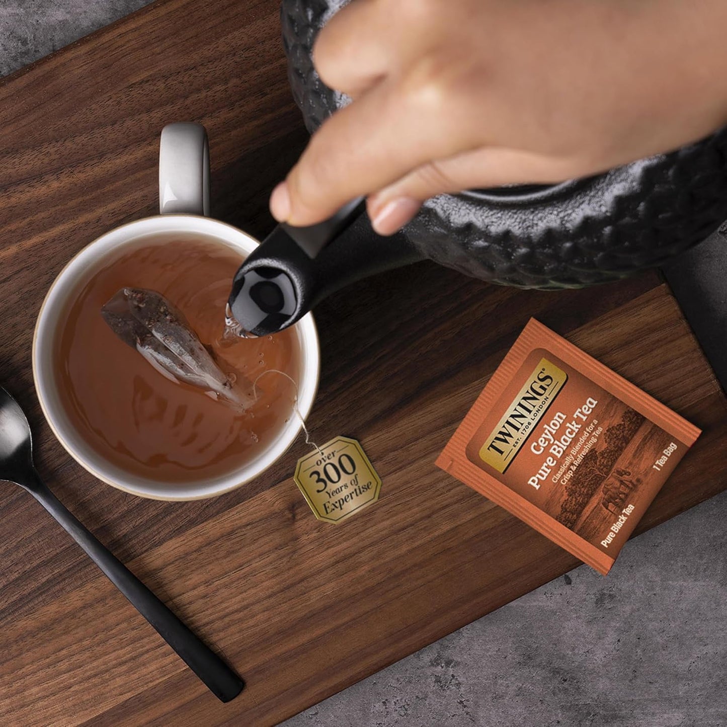 Twinings of London Ceylon Orange Pekoe Tea - Premium Flavor | Box of 20 Tea Bags