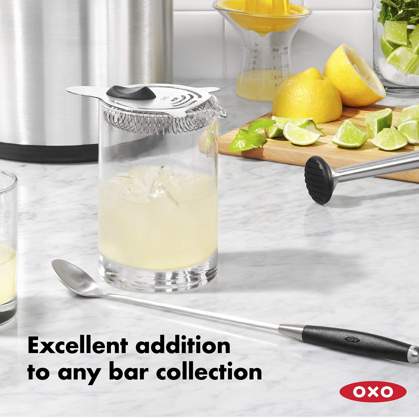 OXO SteeL Cocktail Strainer