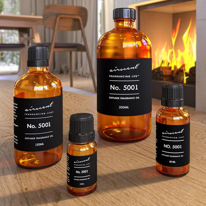 AirScent Bac. Rouge Inspired Diffuser Oil - Premium Fragrance Oil for Ultrasonic Diffusers - 10 mL Glass Dropper Bottle