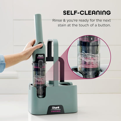 Shark StainForce Cordless Portable Spot & Odor Remover System - Ideal for Carpets, Rugs & Upholstery