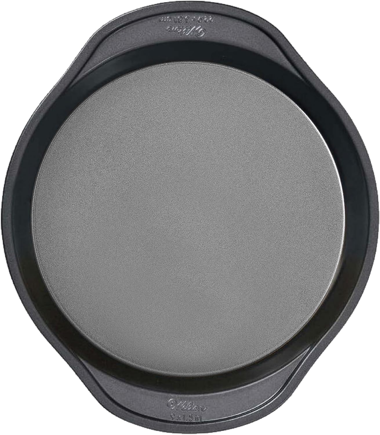 Wilton Gold Non-Stick Round Cake Pan - Premium Warp-Resistant Design, 9 x 1.5 in