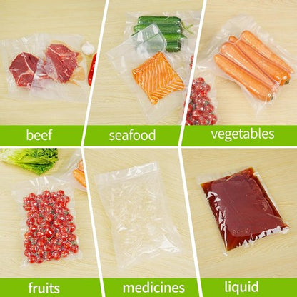 L'ELEF MISTICO Vacuum Sealer Bags - BPA-Free Food Saver Rolls (11'' x 20') for Sous Vide & Meal Prep