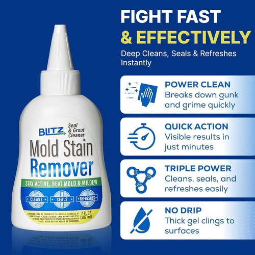 Heavy Duty Gel Cleaner - Thick Formula for Tough Stains & Odors | Ideal for Bathrooms & Showers