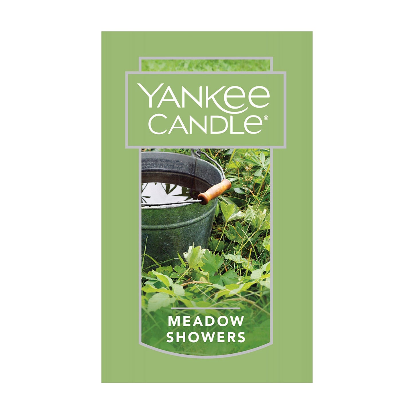 Yankee Candle Meadow Showers Scented Classic 22oz Large Jar Single Wick Candle Over 110 Hours of Burn Time Green
