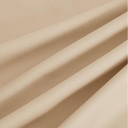 NICETOWN Blackout Curtains - Grommet Design for Light Blocking | 72-Inch Long, Biscotti Beige
