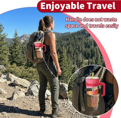 Frost Buddy 30 oz Tumbler Handle - Anti-Slip Travel Mug Grip for Easy Carrying | Perfect for Outdoor & Office Use