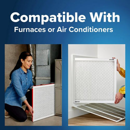 Filtrete 20x20x1 AC Furnace Air Filter, MERV 11, MPR 1000, Micro Allergen Defense, 3-Month Pleated 1-Inch Electrostatic Air Cleaning Filter, 6 Pack (Actual Size 19.69 x 19.69 x 0.81 in)