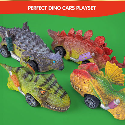 Skiennix Dinosaur Cars Advent Calendar - 24 Days of Monster Truck Fun for Kids | Perfect Christmas Gift
