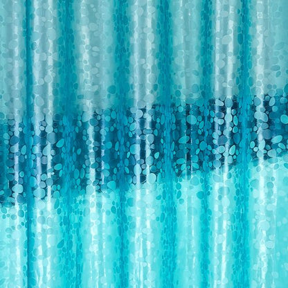 Bostofy Shower Curtain Liner Heavy Duty EVA, Waterproof Shower Liner with 12 Rust Proof Metal Grommets and 3 Weighted Magnet, 72 x 72 Inches Bathroom Shower Curtain, Teal