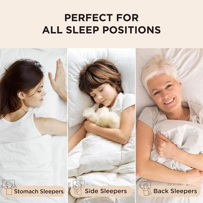 Bedsure Queen Pillows - Fluffy Hotel Quality Pillows with Gusseted Support | Diamond Quilted Design