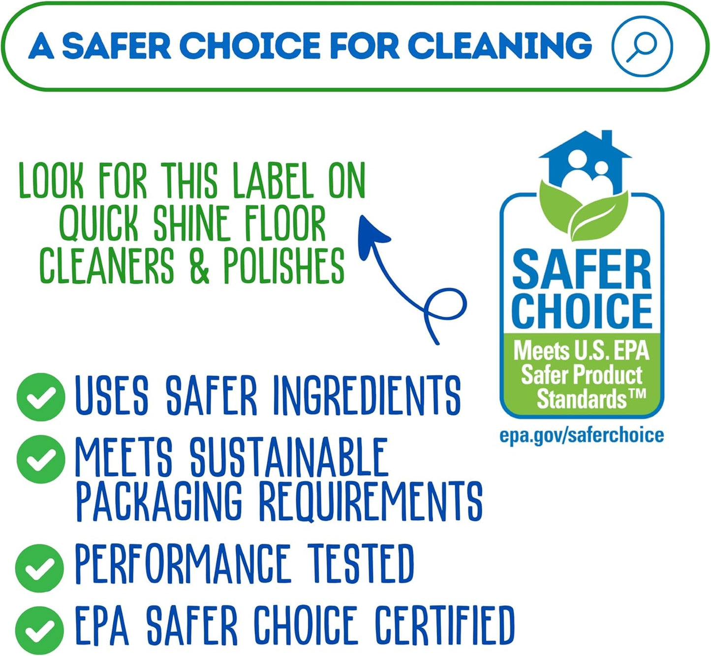 Quick Shine Hardwood Floor Cleaner - 27oz, 2-Pack | Streak-Free, No Rinse Formula | Safe & Effective Cleaning