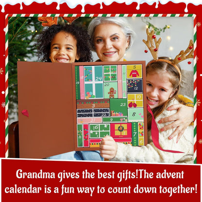 UCANBE Makeup Advent Calendar 2025 - 24 Days of Christmas Gift Sets for Women & Teens | Full Makeup Kits