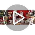 Christmas Popcorn Boxes 24 Pack - Snowman Reindeer Santa Treat Holders