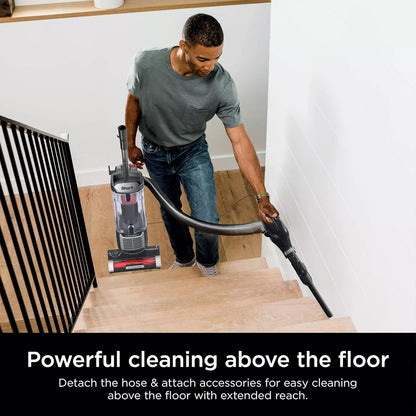Shark ZU102 Rotator Pet Upright Vacuum - PowerFins HairPro & Odor Neutralizer, Charcoal, 2.9L Dust Cup
