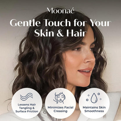 Mulberry Silk Pillowcase - Luxurious Pure Silk Cover for Healthier Hair & Smoother Skin | Soft & Breathable