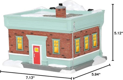 Department 56 | National Lampoon's Christmas Vacation Jelly of The Month Club Lit Building - 5.12 Inch, Multicolor