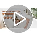 Needle-Free Duvet Cover Clips - Grey, 16 Pack Soft Coral Fleece Secure Fasteners
