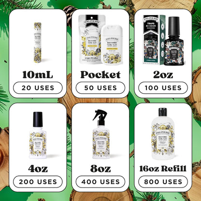 Poo-Pourri Before-You-Go Toilet Spray - Cypress Woods Scent, 2 Fl Oz | Freshen Up Your Bathroom