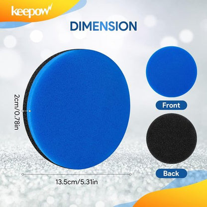KEEPOW Febreze Vacuum Filter - Compatible with Bissell Cleanview & PowerGlide Pet Vacuums | 3 Pack