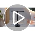 T-Shaped Hand Towel Holder Stand in Black - Non-Slip & Rust-Resistant